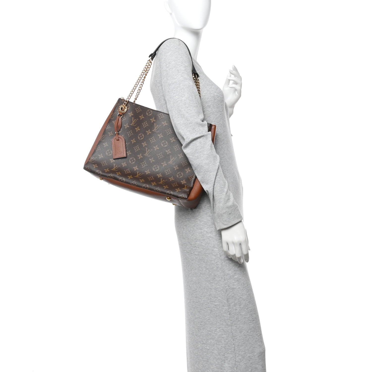 Louis Vuitton Monogram Surene MM Caramel 2 of 16