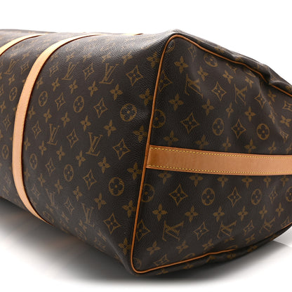 Louis Vuitton Monogram Keepall Bandouliere 60 9 of 10