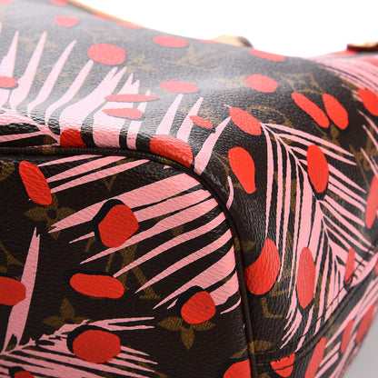 Louis Vuitton Monogram Jungle Dots Neo Neverfull MM Sugar Pink Poppy 12 of 12