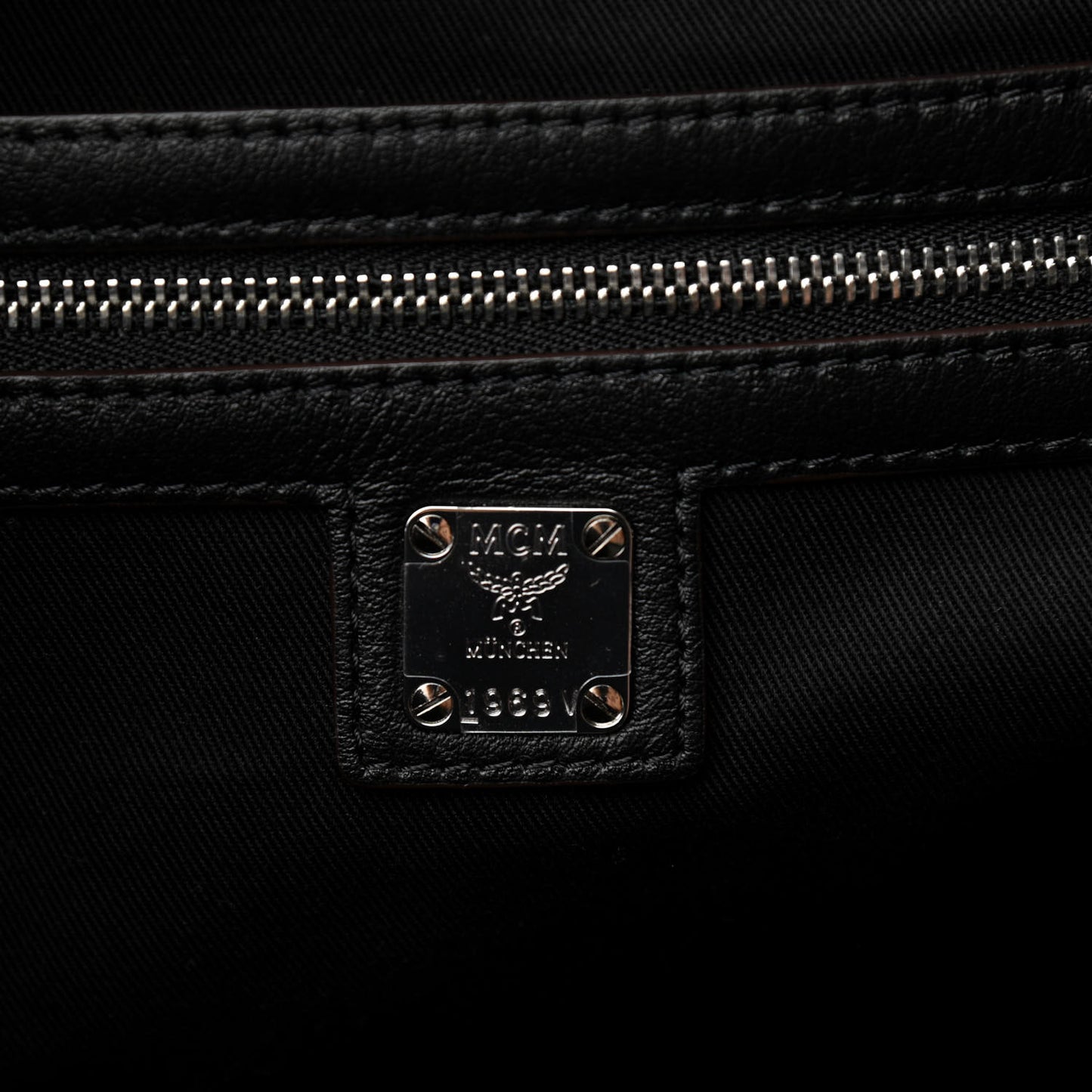 Calfskin Ottomar Monogram Large Klara Hobo Black