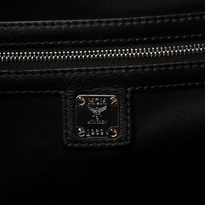 MCM Calfskin Ottomar Monogram Large Klara Hobo Black 5 of 7