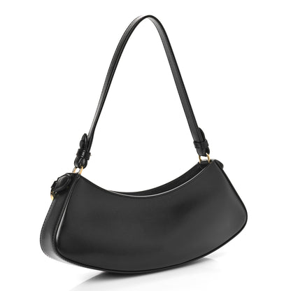 Fendi Vitello Queen Palmellato Fendi O'Lock Swing Black 3 of 9