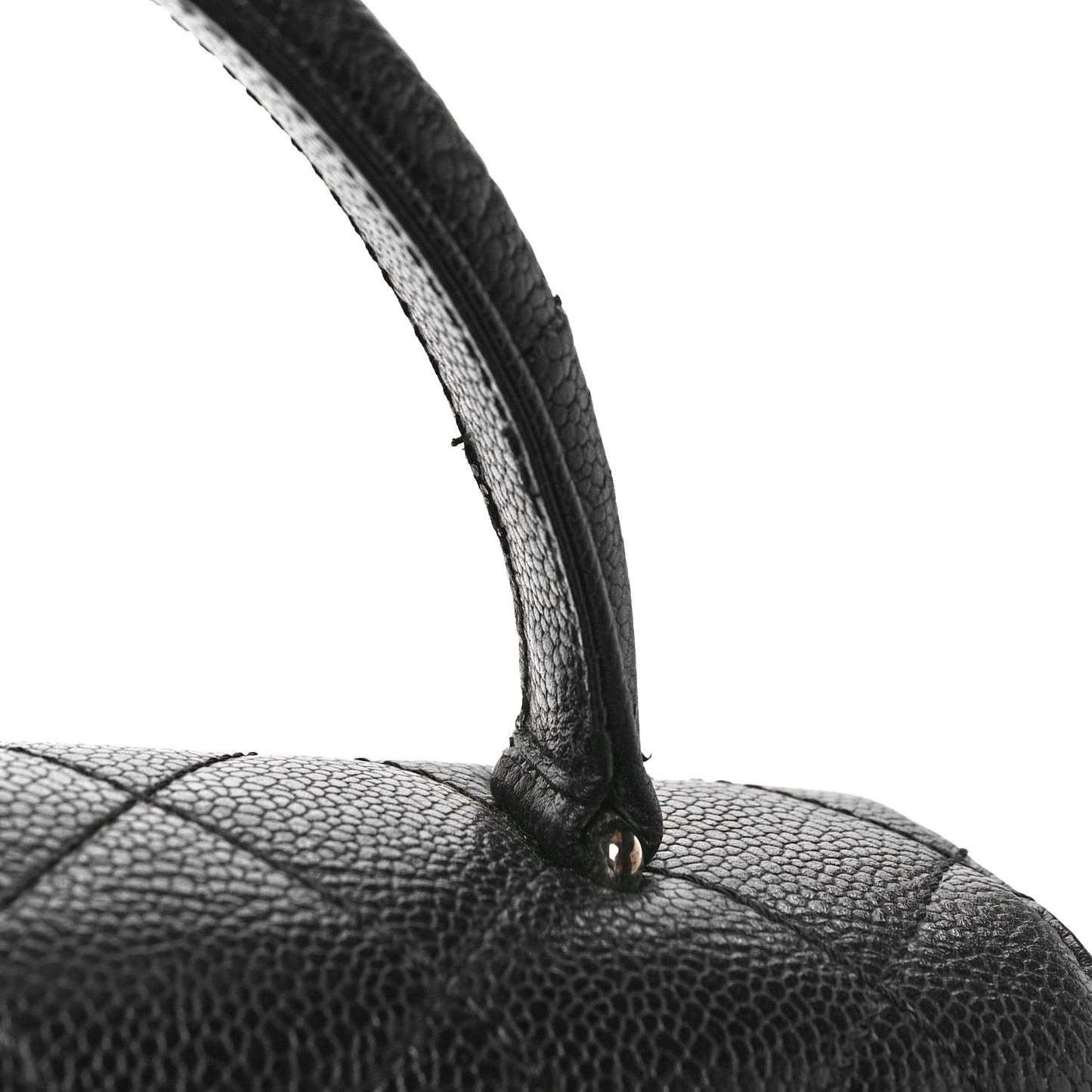 Caviar Quilted Jumbo Kelly Flap Black