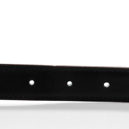 Hermes Box Togo 24mm Constance H Belt 75 Black Blue Jean 4 of 6