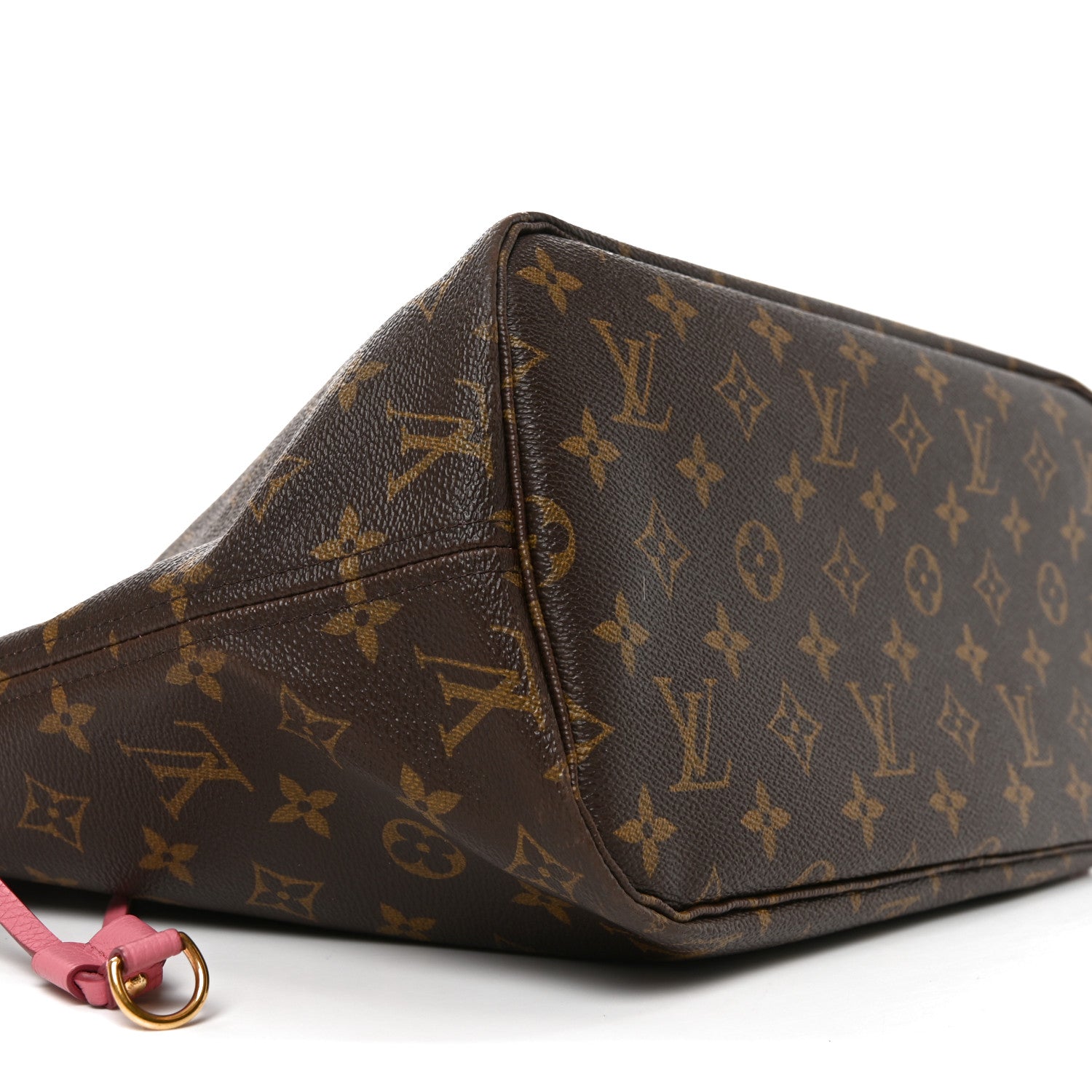 Louis Vuitton Monogram Articles de Voyage Ikat Neverfull MM Rose Velours 7 of 9