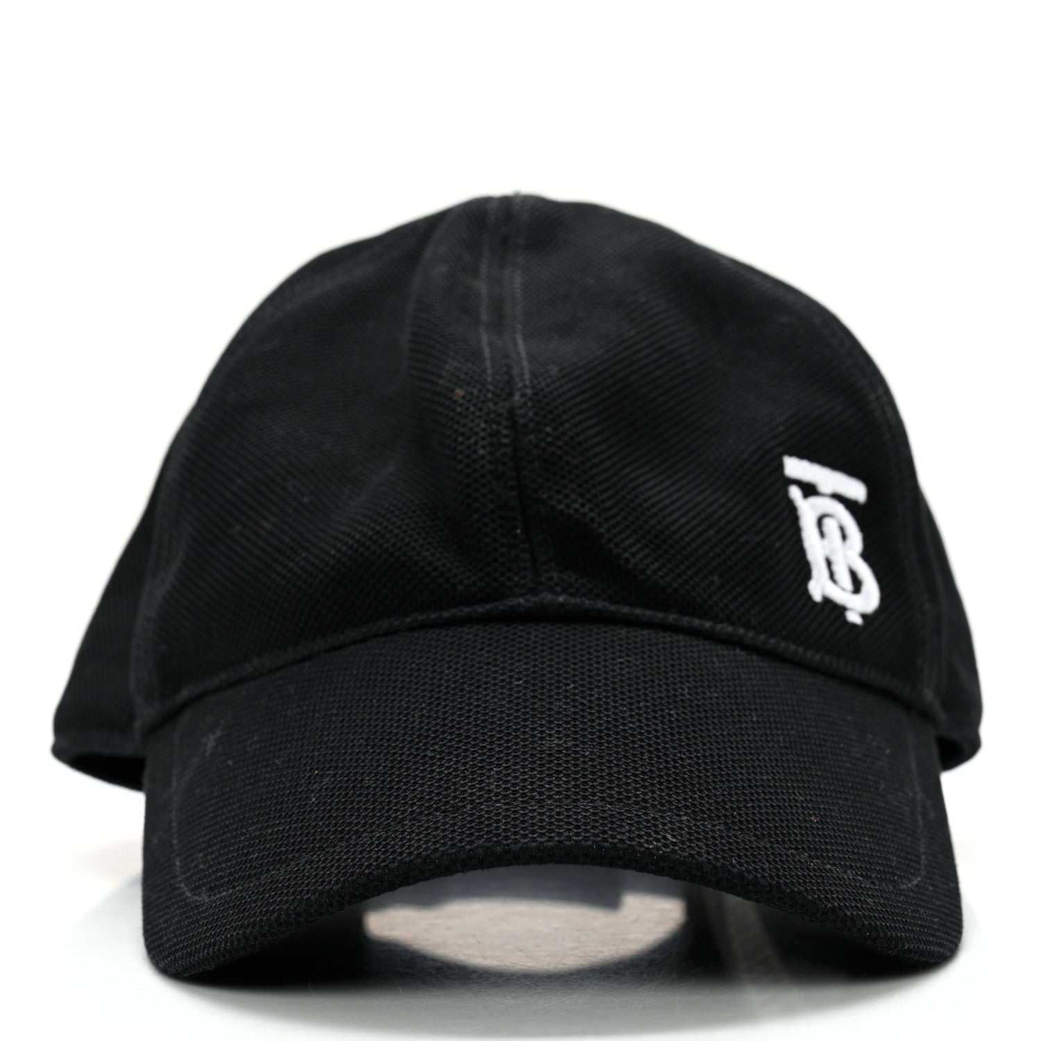 Burberry Cotton TB Monogram Baseball Hat M Black 3 of 12