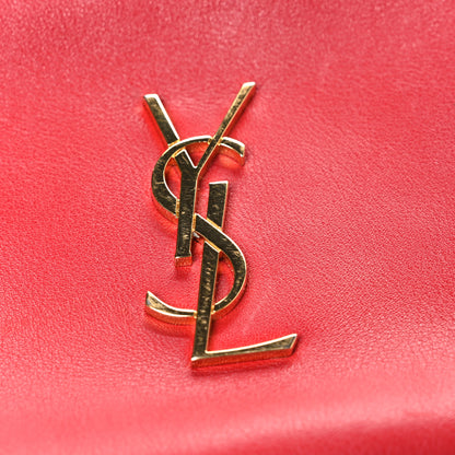 Saint Laurent Nappa Monogram Blogger Bag New Red 10 of 10