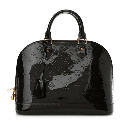 Louis Vuitton Vernis Alma PM  Terre D'Ombre 1 of 10