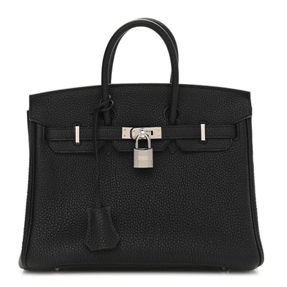 Hermes Togo Birkin 25 Black 1 of 13