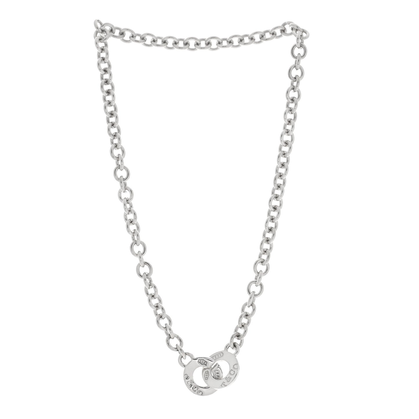 Sterling Silver 1837 Circle Clasp Necklace