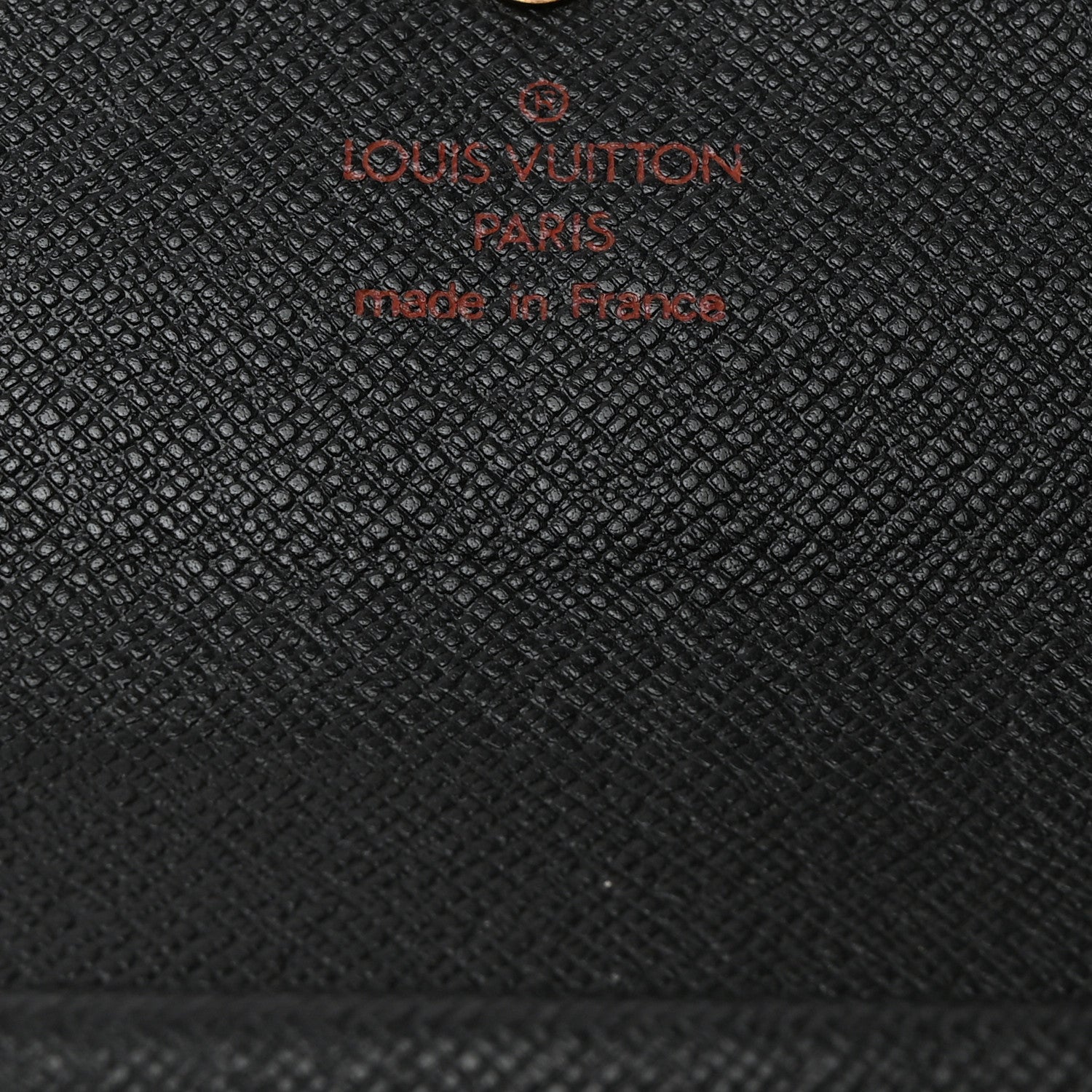 Louis Vuitton Epi Porte Tresor International Wallet Black 6 of 8