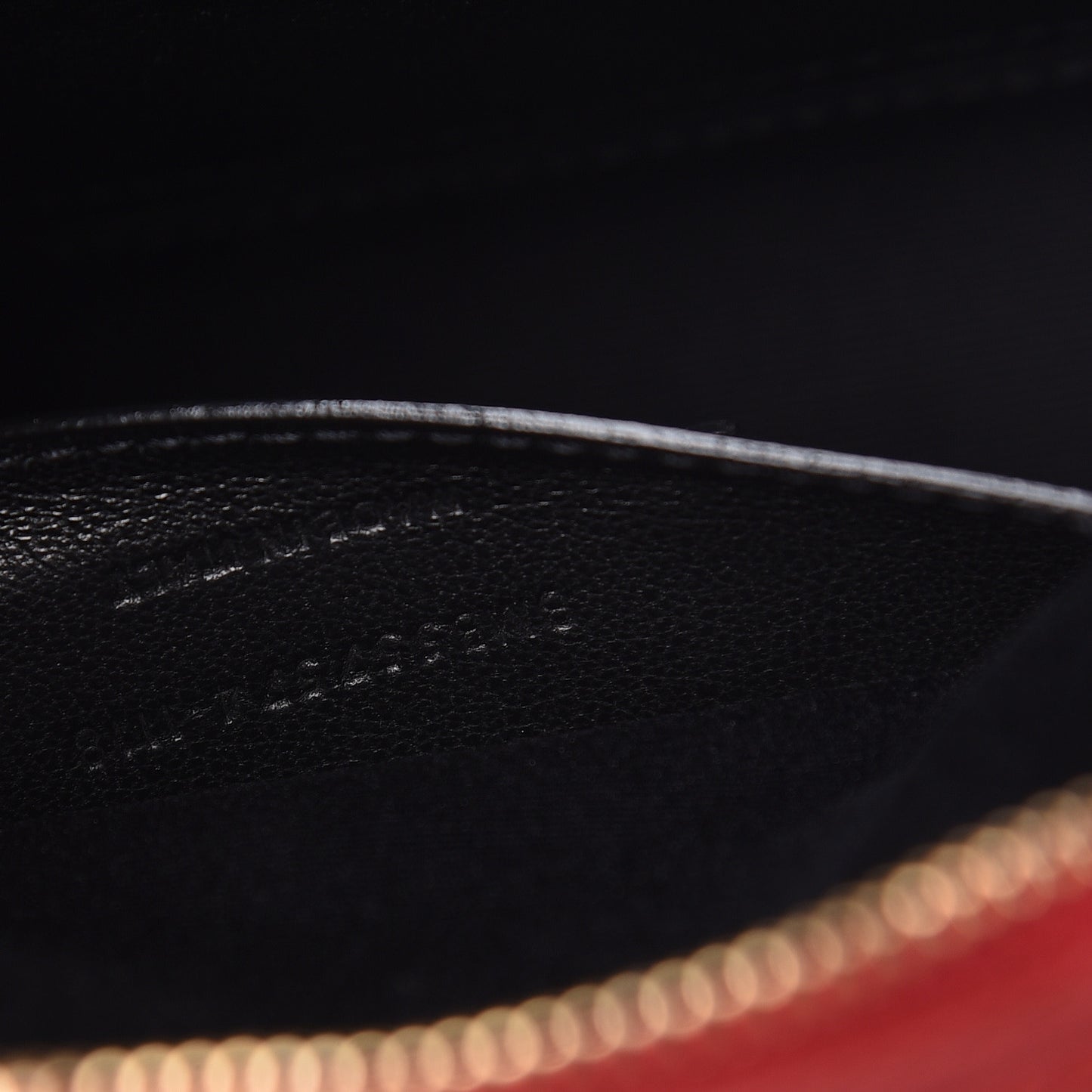 Lambskin Matelasse Vicky Monogram Belt Bag Eros Red
