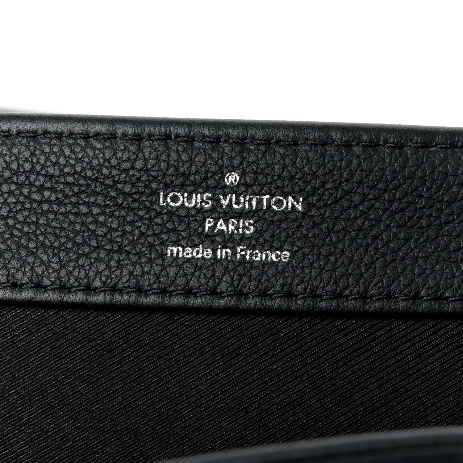 Louis Vuitton Calfskin Lockme II Chain Bag BB Black 6 of 10
