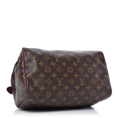 Louis Vuitton Monogram Totem Speedy 30 Magenta 4 of 9