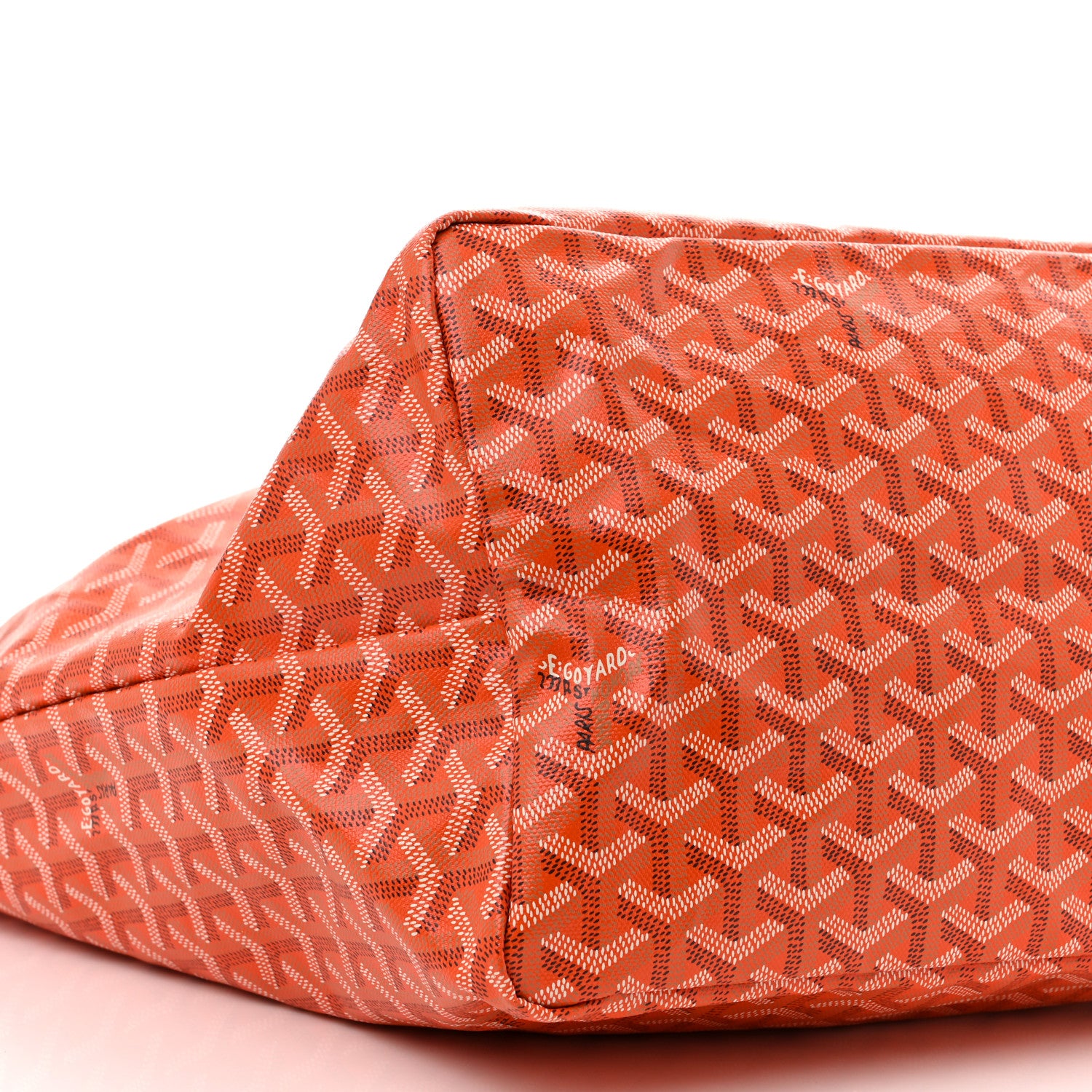 Goyard Goyardine Saint Louis GM Orange 9 of 10