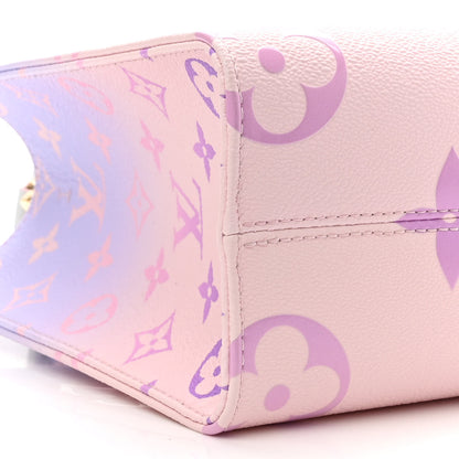 Louis Vuitton Monogram Giant Spring In The City Onthego PM Sunrise Pastel 7 of 9