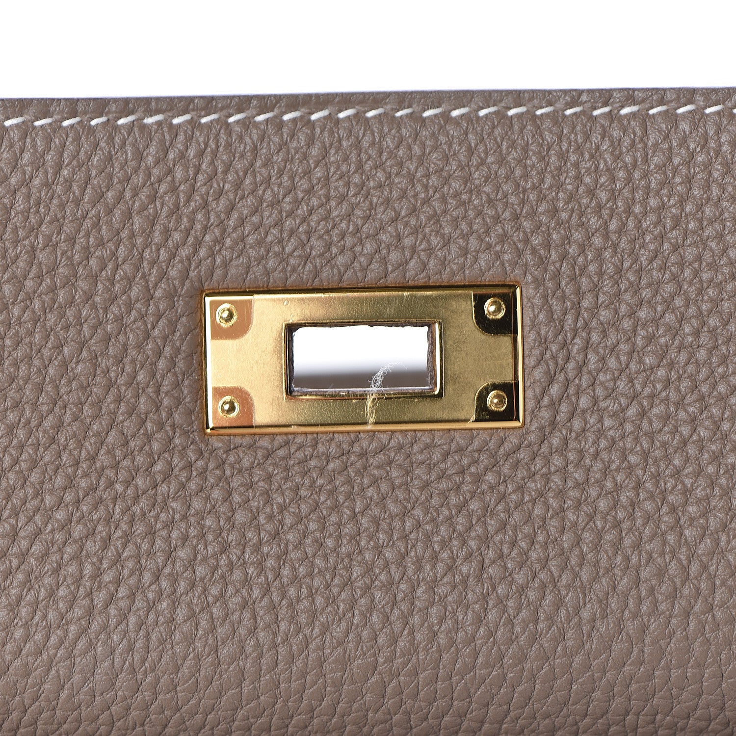 Hermes Togo Kelly Retourne 32 Etoupe 31 of 40