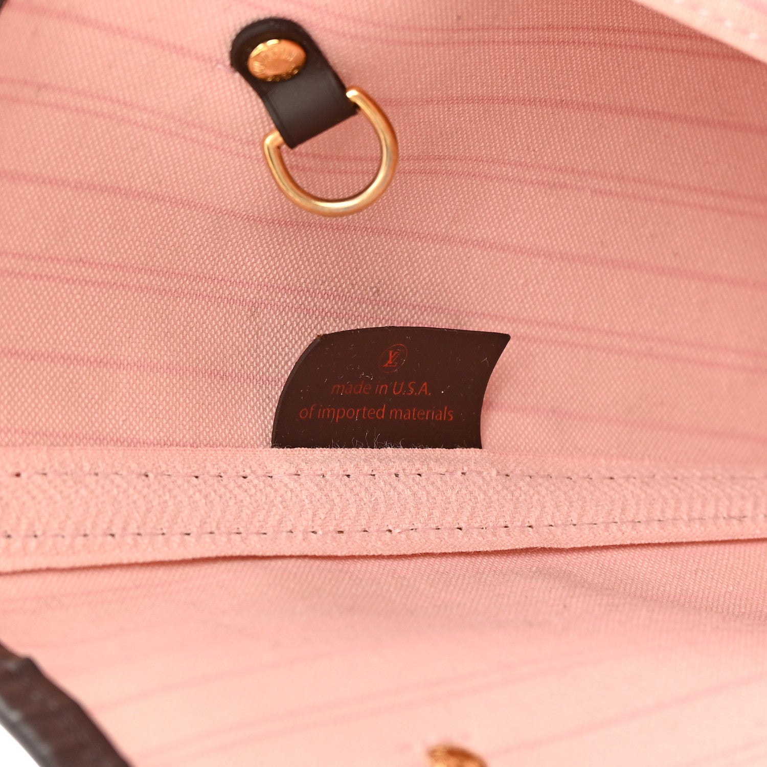 Louis Vuitton Damier Ebene Neo Neverfull MM Rose Ballerine 8 of 19
