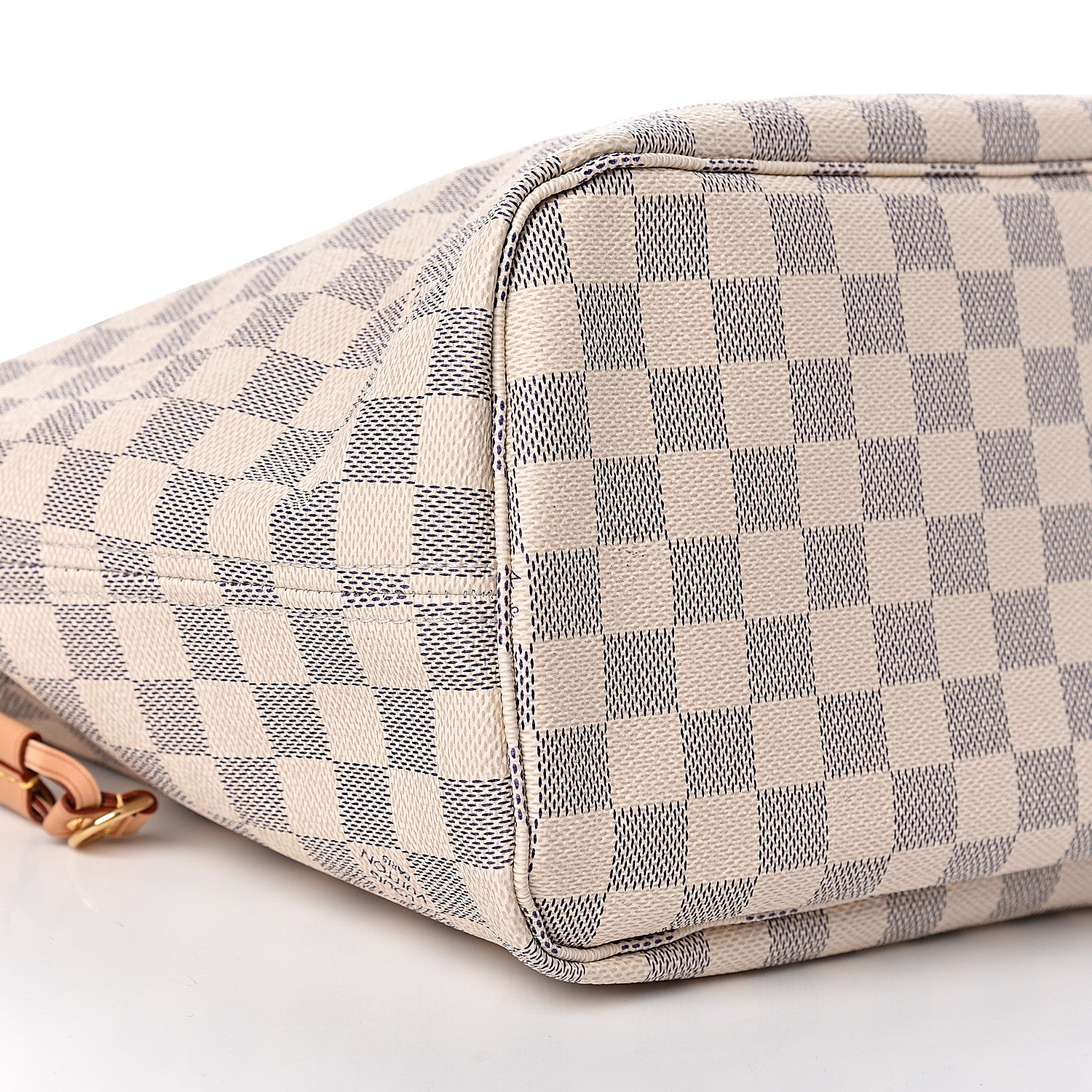Louis Vuitton Damier Azur Neo Neverfull MM Rose Ballerine 12 of 16