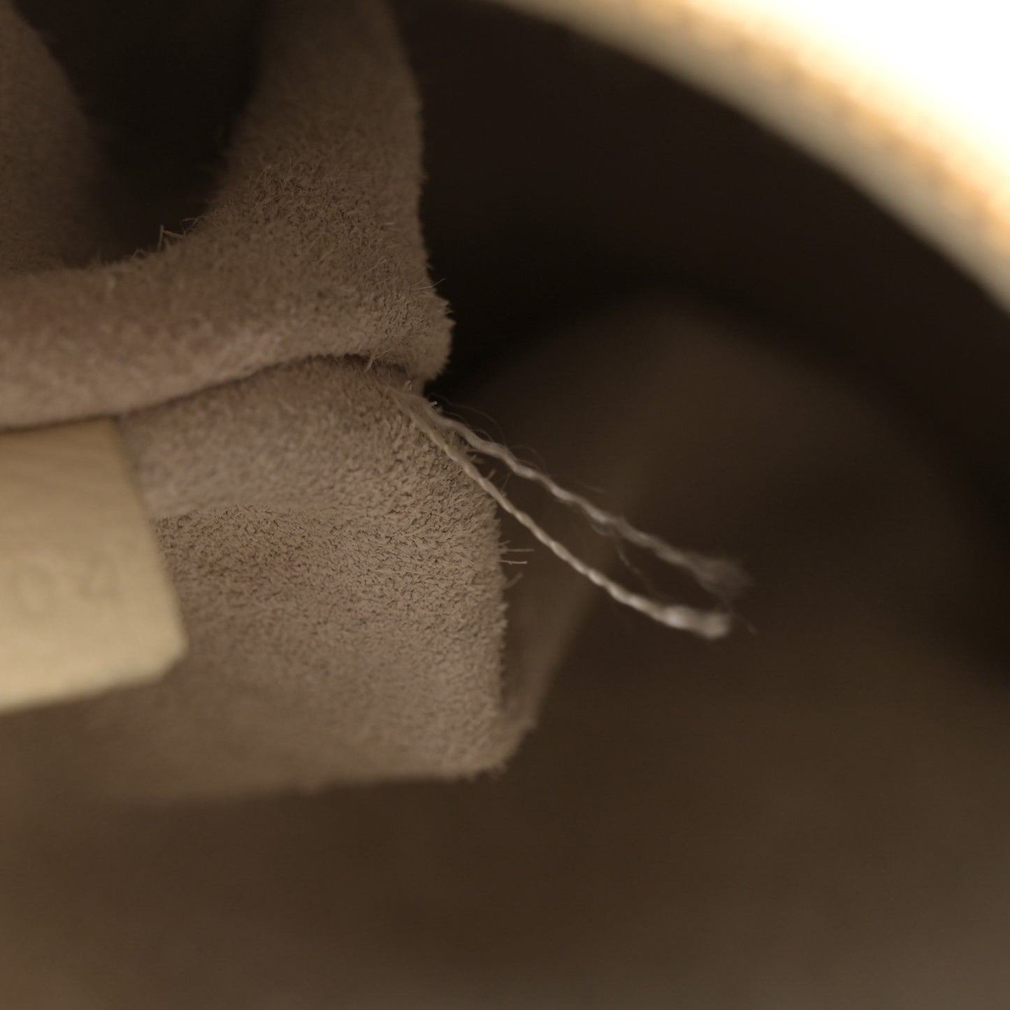 Supple Calfskin Cuir Triomphe Small Heloise Shoulder Bag Limestone