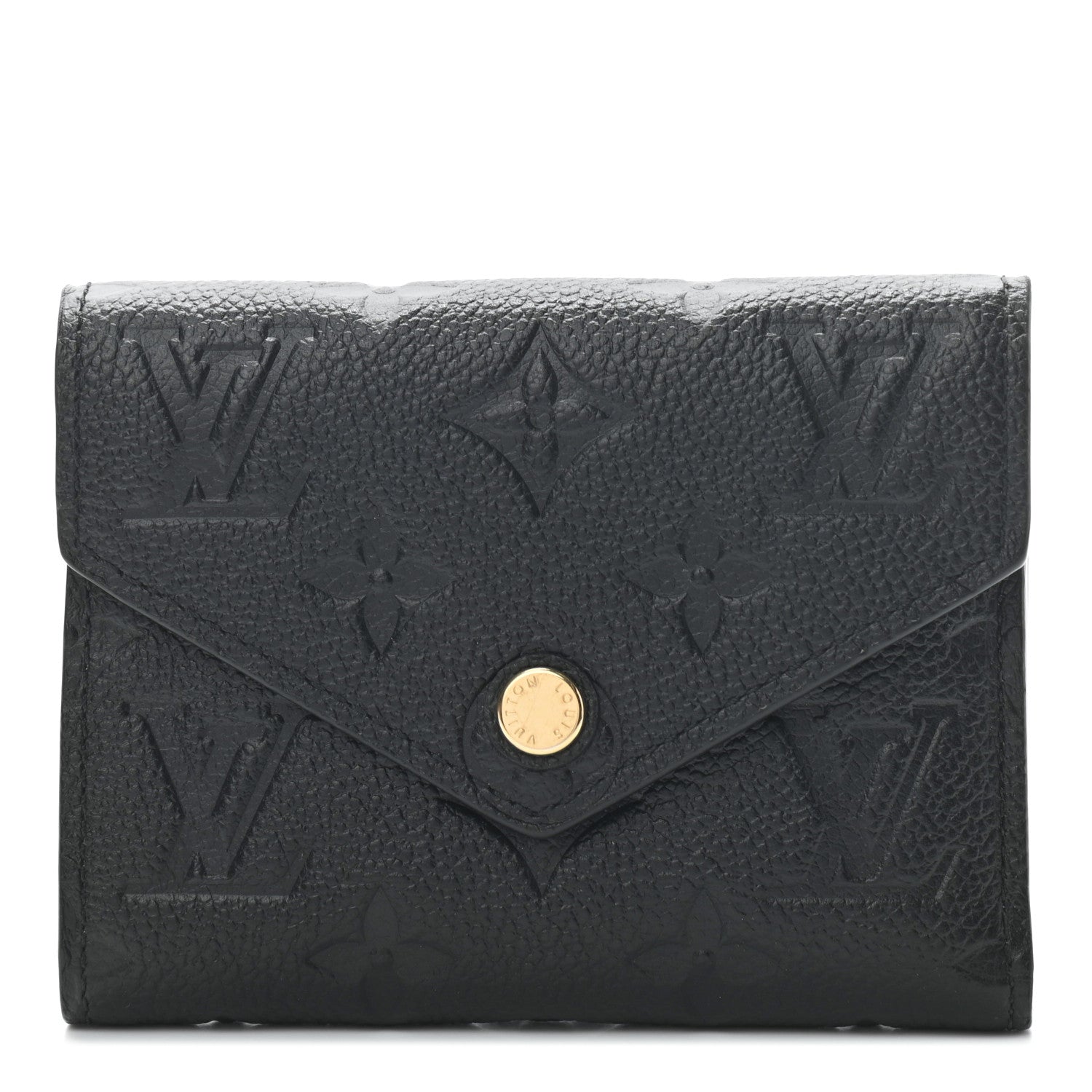 Louis Vuitton Empreinte Victorine Wallet Black 1 of 7