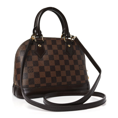 Louis Vuitton Damier Ebene Alma BB 3 of 8