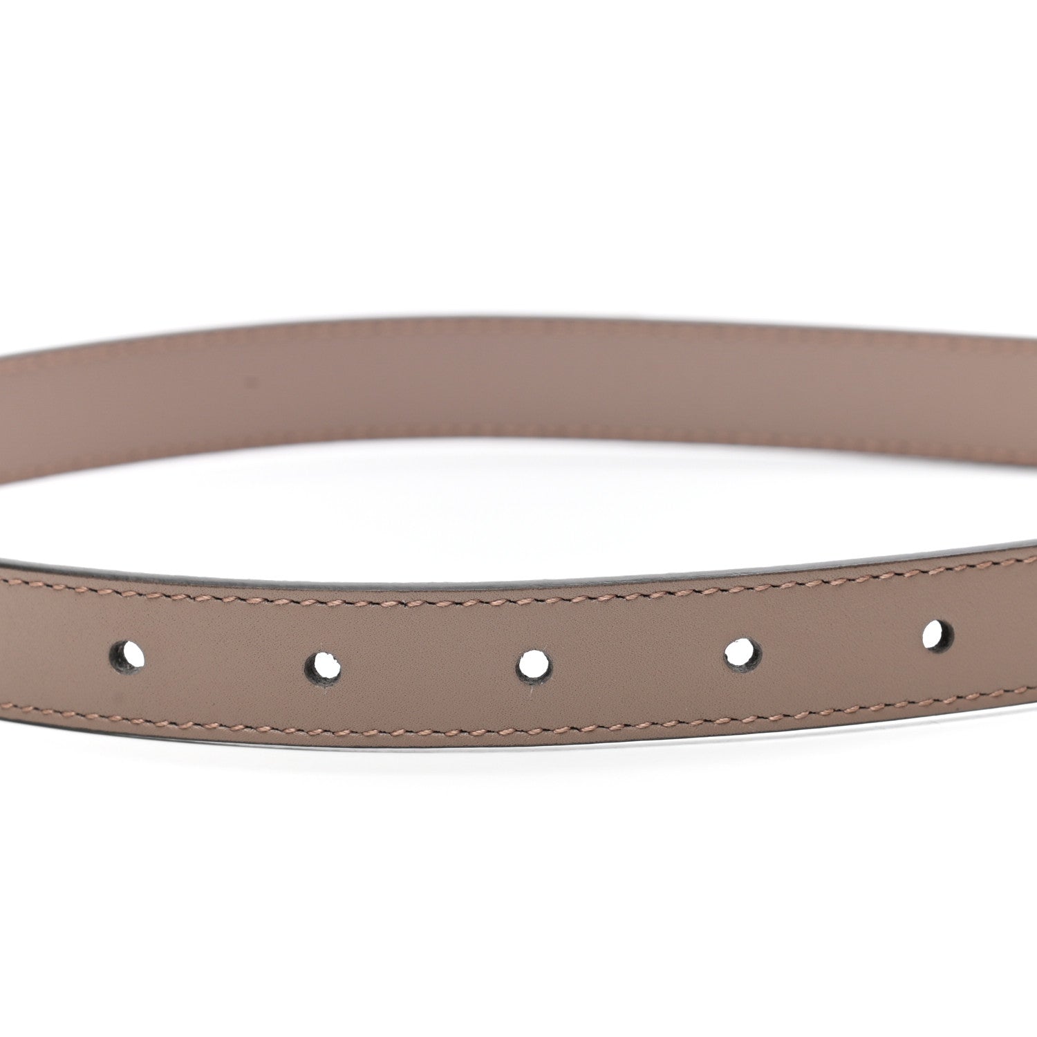 Gucci Calfskin Double G 20mm Belt 75 30 Porcelain Rose 3 of 5