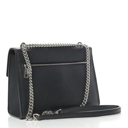 Louis Vuitton Soft Calfskin Mylockme Chain Bag BB Black 2 of 4