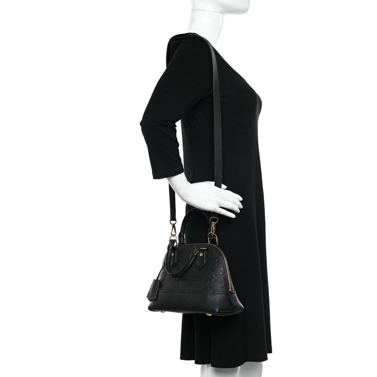 Louis Vuitton Empreinte Neo Alma BB Black 2 of 10