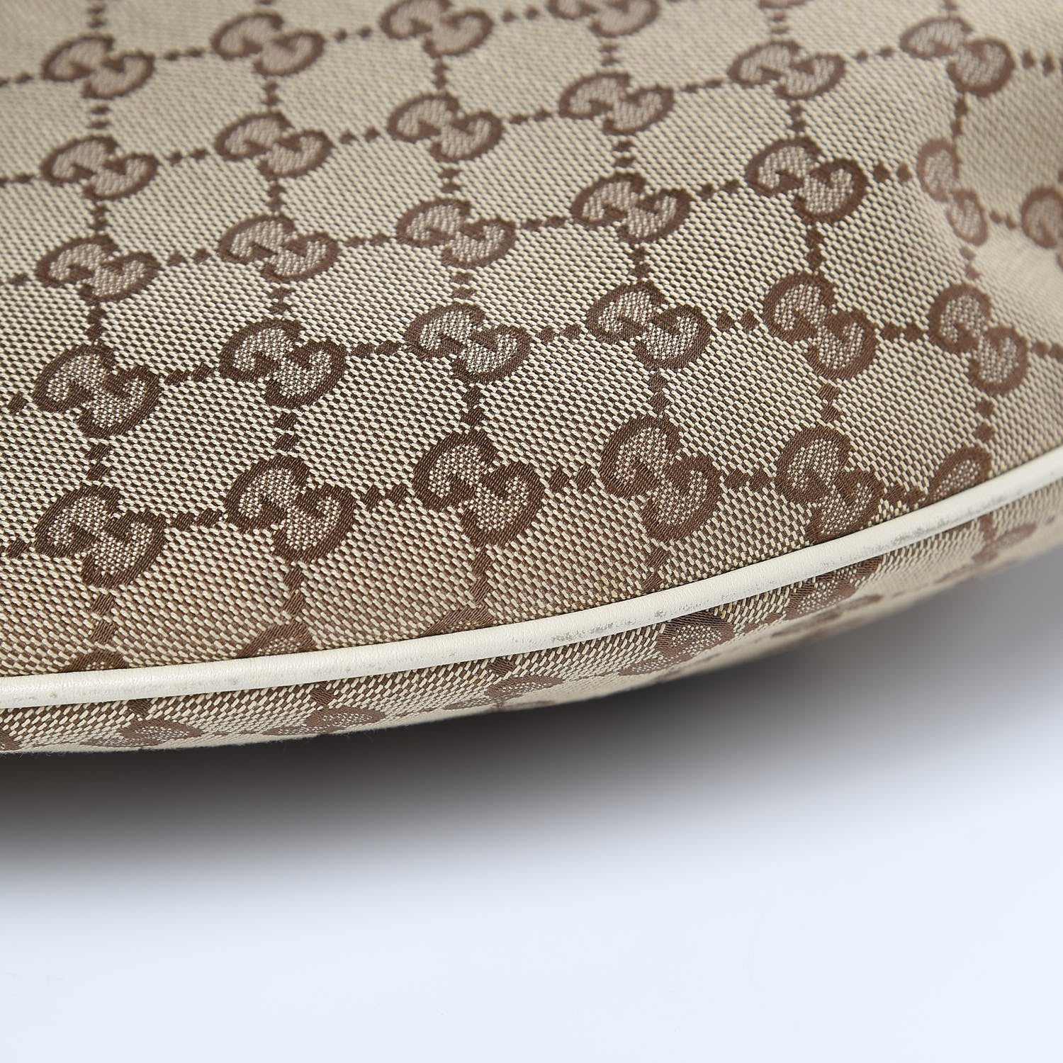 Gucci Monogram Large Wave Hobo Off White 10 of 12