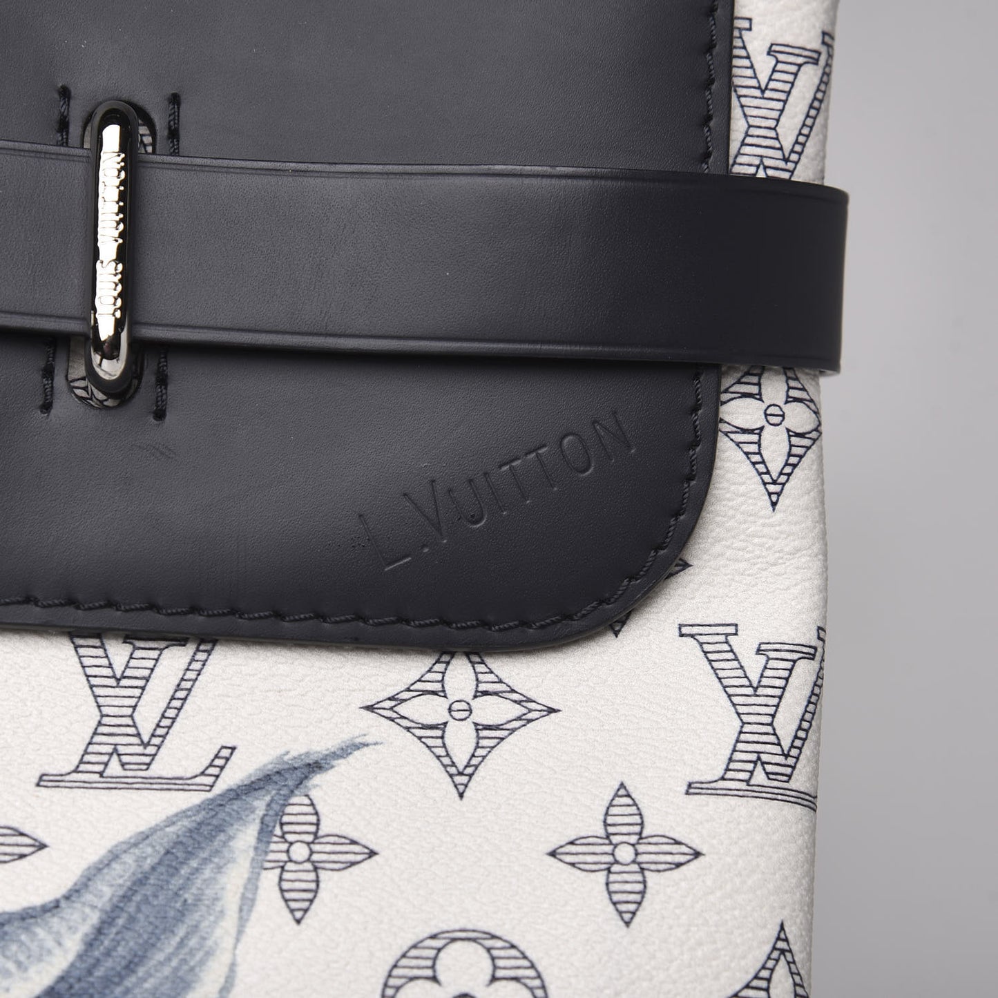 Savane Monogram Rhinoceros Chapman Steamer Backpack Dune