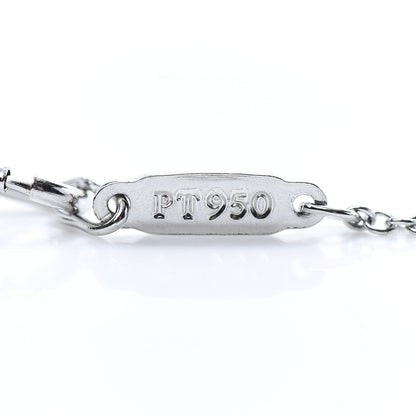 Tiffany Platinum Diamond Small Heart Lock Pendant Necklace 4 of 6