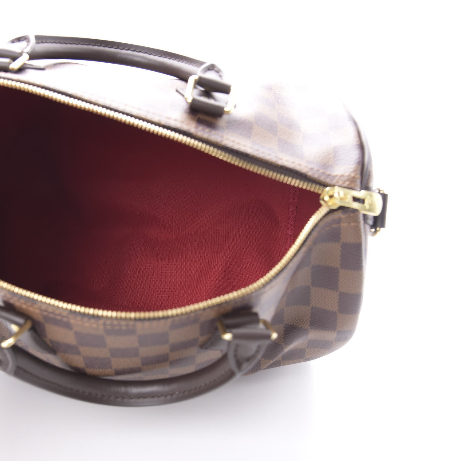 Louis Vuitton Damier Ebene Speedy Bandouliere 30 5 of 12