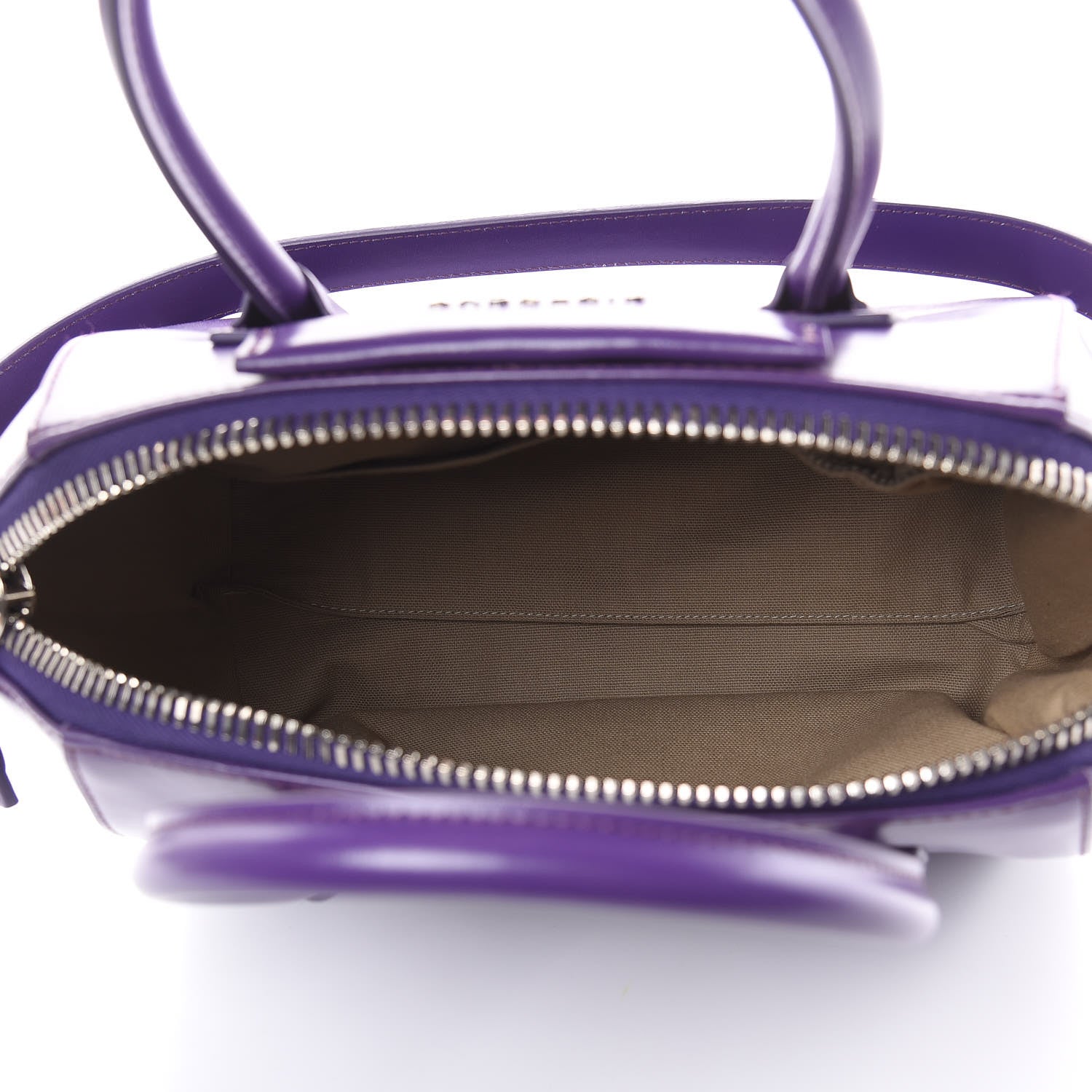 Givenchy Shiny Lord Calfskin Small Antigona Purple 5 of 12