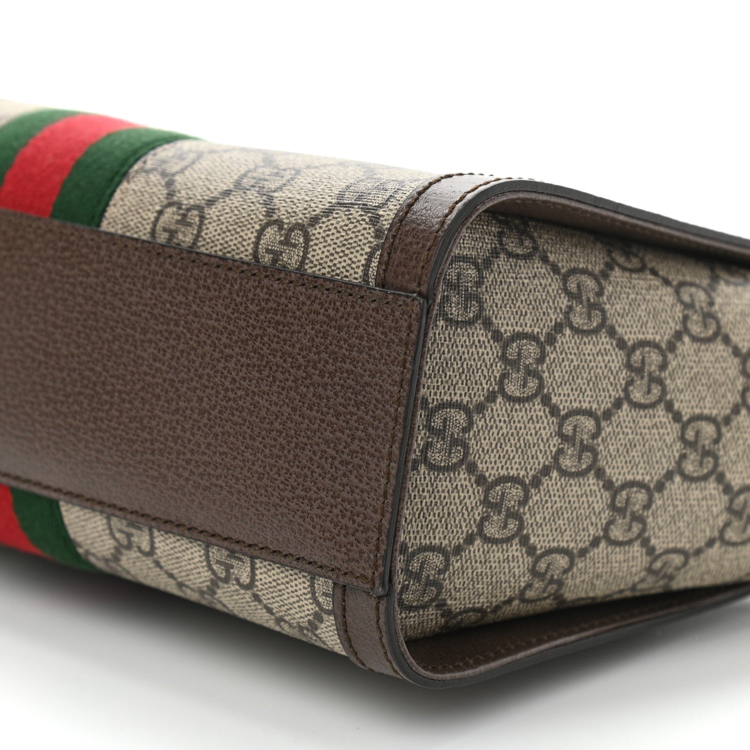 Gucci GG Supreme Monogram Small Ophidia Tote Bag Brown 10 of 10