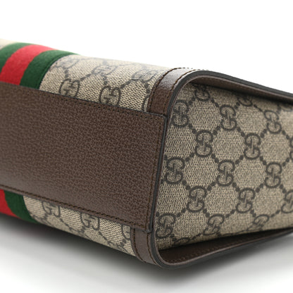 Gucci GG Supreme Monogram Small Ophidia Tote Bag Brown 10 of 10
