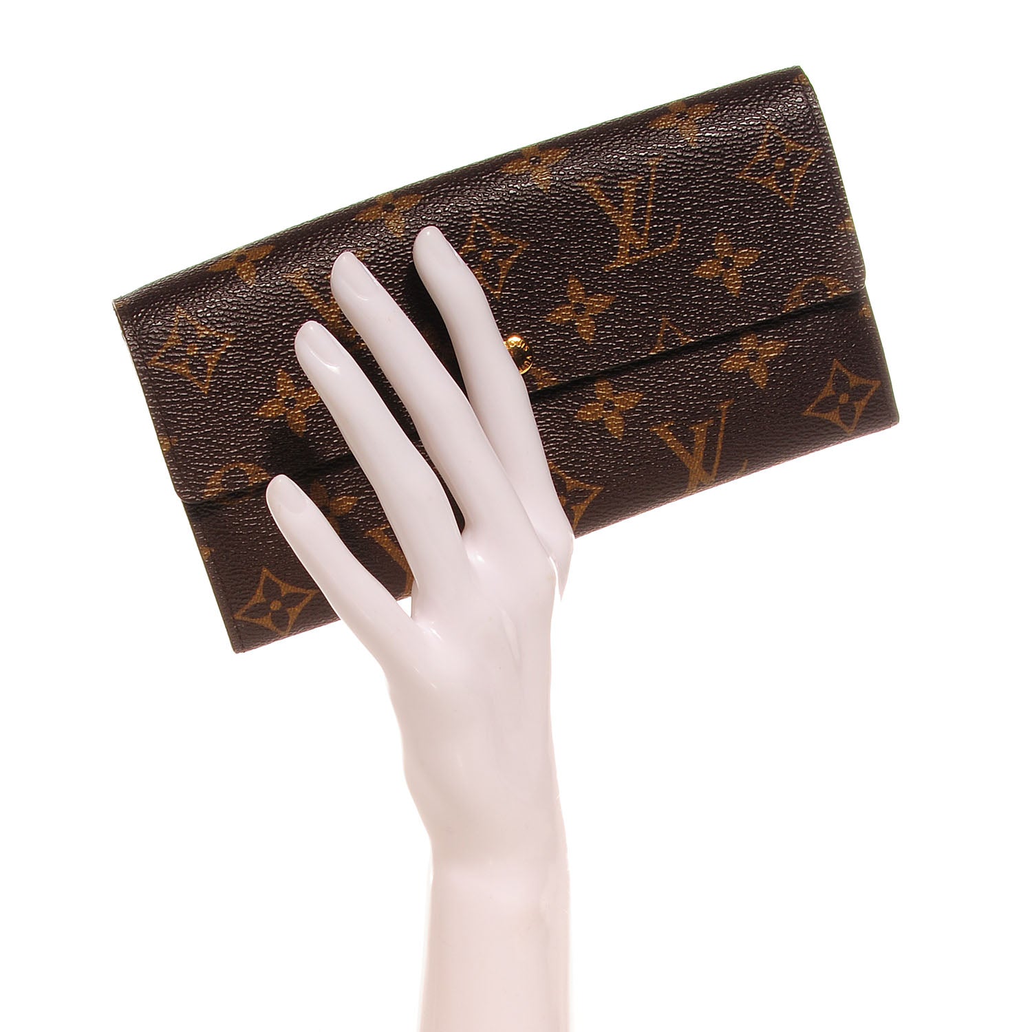 Louis Vuitton Monogram Sarah Wallet 2 of 8