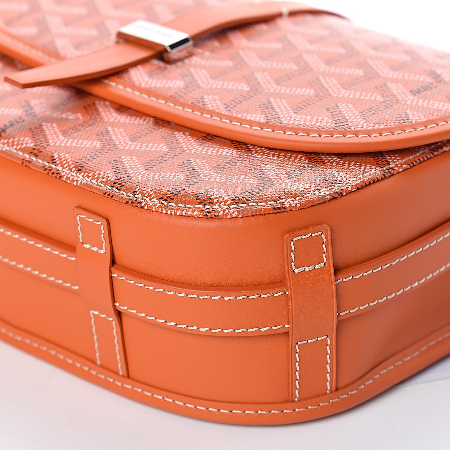 Goyardine Belvedere II PM Messenger Bag Orange