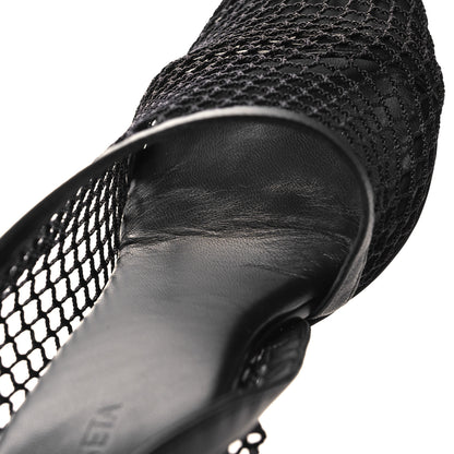Bottega Veneta Mesh Nappa Chunky Chain Sandals 37.5 Black 8 of 9