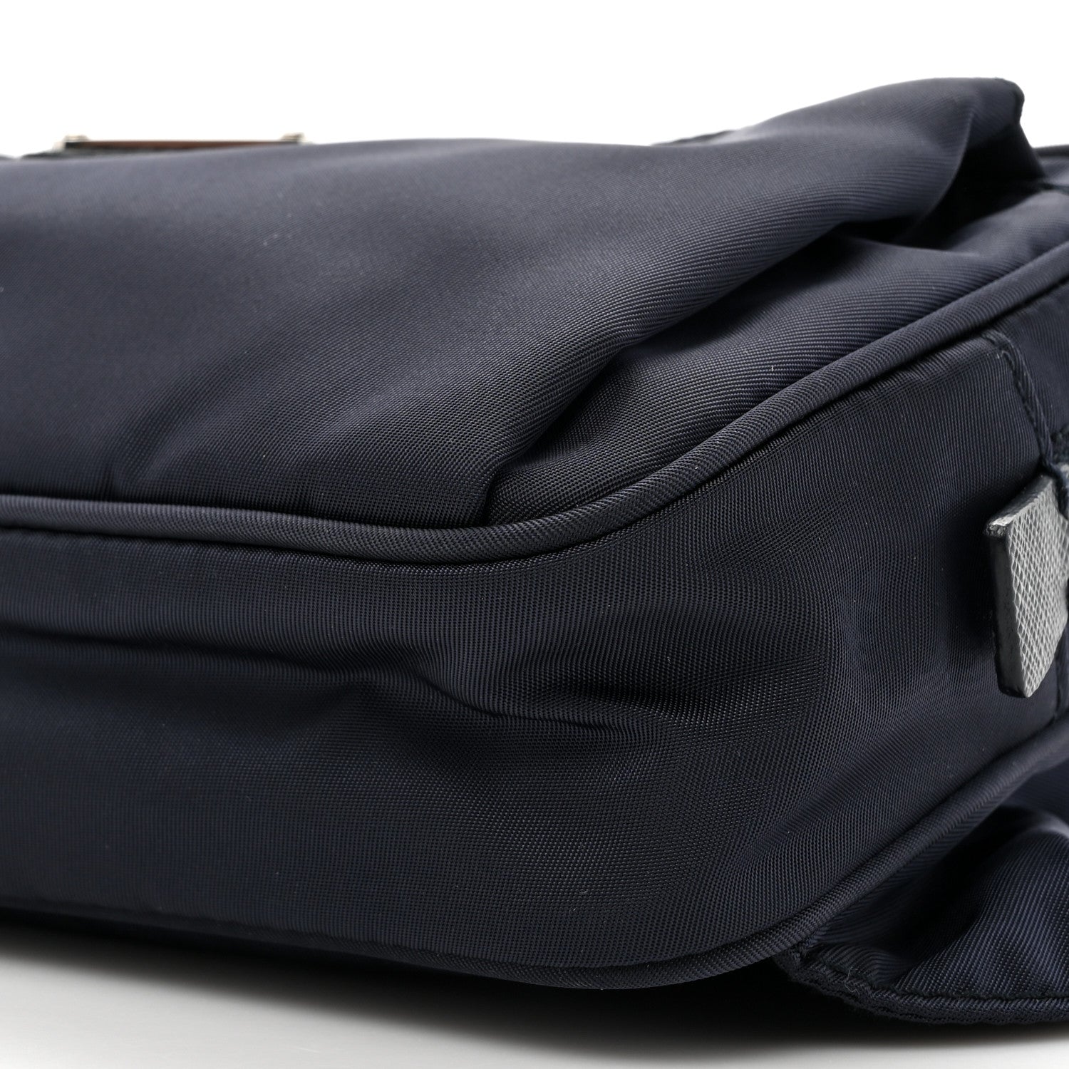 Prada Re-Nylon Saffiano Belt Bag Navy 8 of 11