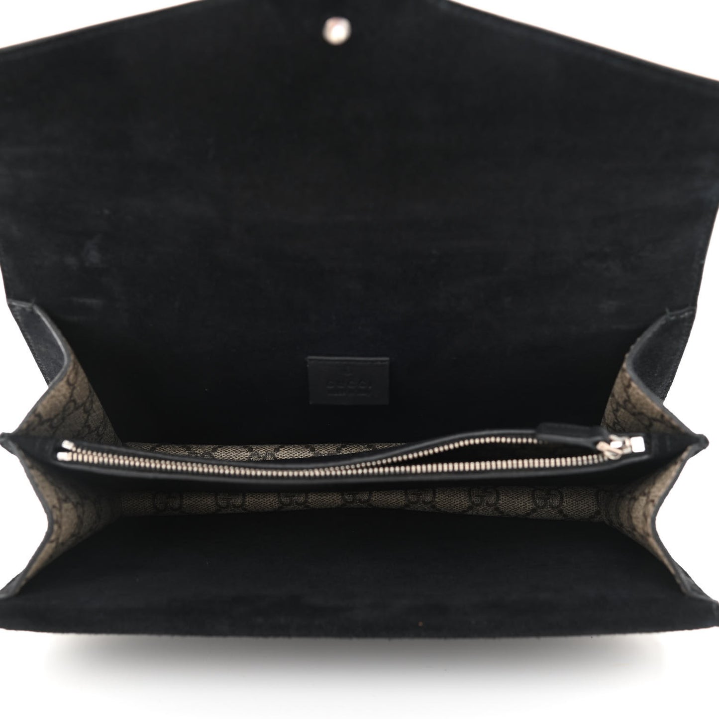 GG Supreme Monogram Small Dionysus Shoulder Bag Black