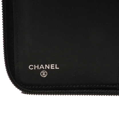 Chanel Caviar CC Timeless Large Zip Around Wallet Black 10 of 11