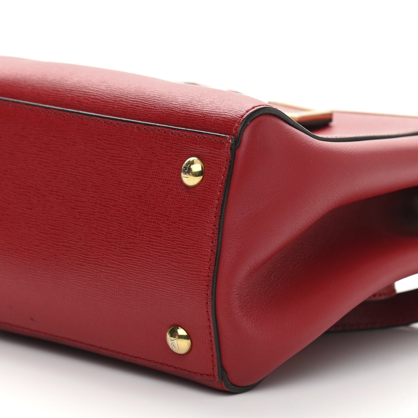 Vitello Elite Flamingo Petite 2Jours Tote Mattone