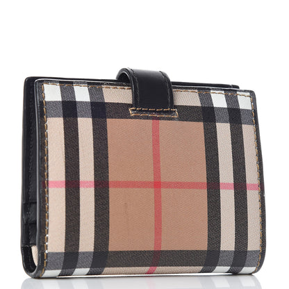 Burberry Vintage Check Folding Wallet Black 3 of 9