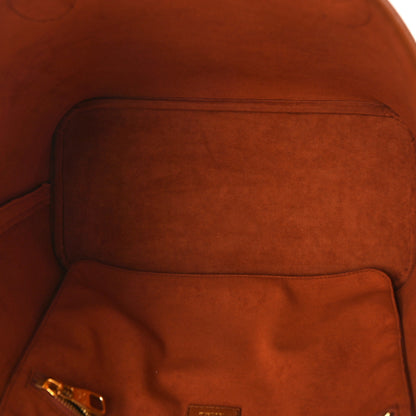 Louis Vuitton Empreinte Monogram Giant Neverfull MM Cognac 7 of 10