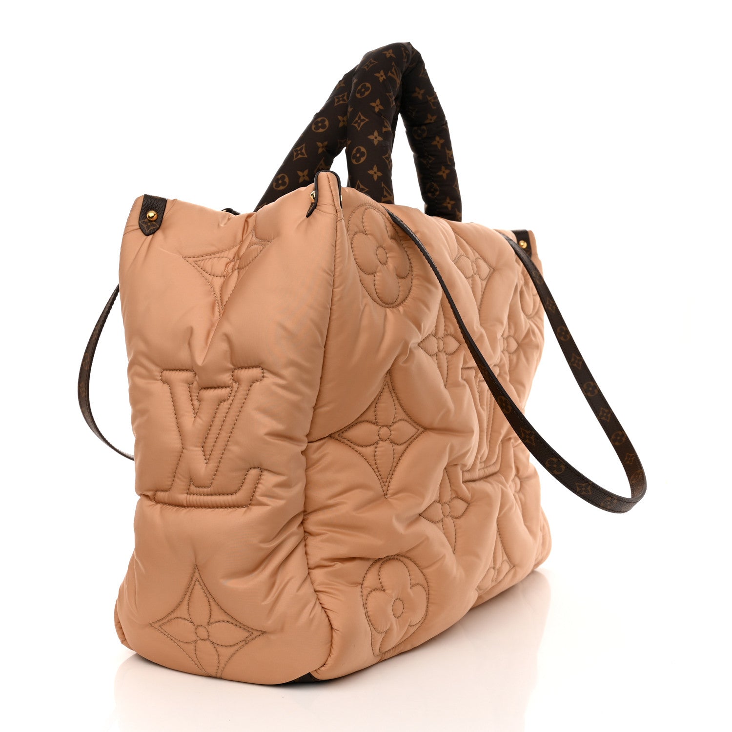 Louis Vuitton Econyl Monogram Pillow Giant Onthego GM Beige 3 of 11