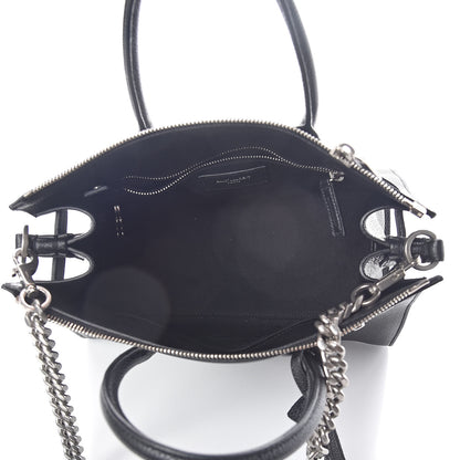 Saint Laurent Grained Calfskin Baby Supple Sac De Jour Black 5 of 9