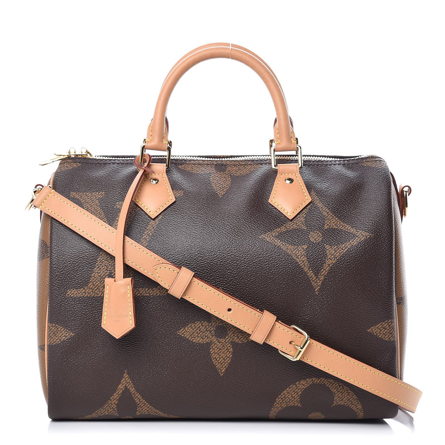Reverse Monogram Giant Speedy Bandouliere 30