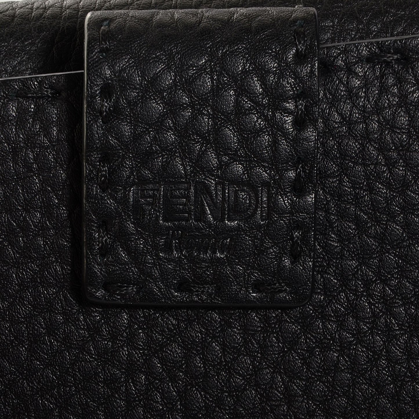 Cuoio Romano Selleria Peekaboo Continental Wallet Black