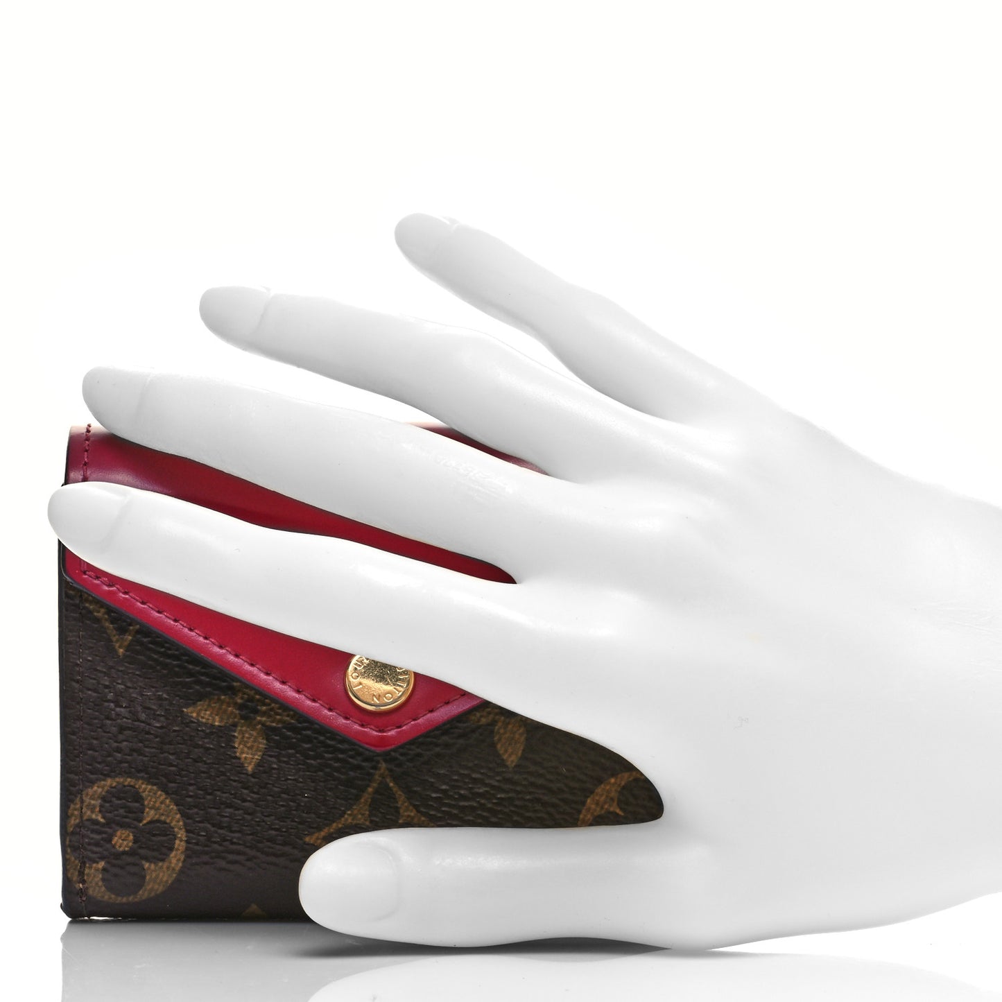 Monogram Zoe Wallet Fuchsia